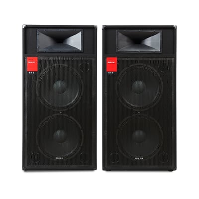 Dixon Dual 15” 800W DJ/PA Speaker System