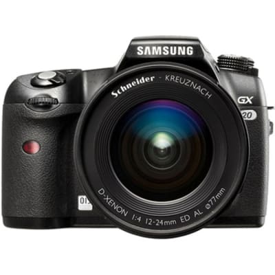SAMSUNG BLACK DIGITAL CAMERA (GX-20)