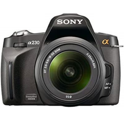 SONY BLACK DIGITAL CAMERA (ALPHA DSLR-A230)