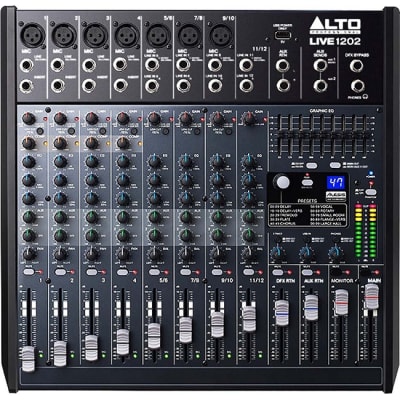 ALTO 12CH DJ LINE MIXER (LIVE 1202)