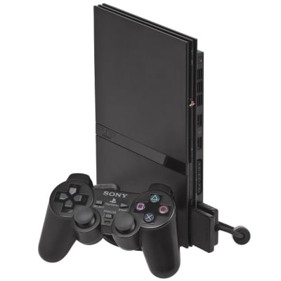 SONY BLACK PLAYSTATION 2 SLIM (32MB)