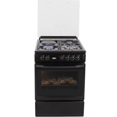 Defy BLACK 68L GAS ELECTRIC STOVE (DGS179)