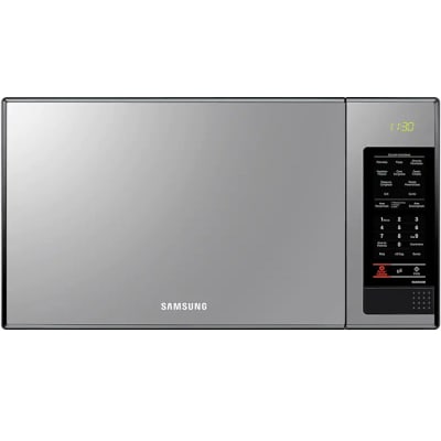 SAMSUNG MIRROR FINISH 40L GRILL MICROWAVE (MG402MADXBB)