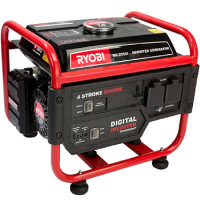 RYOBI BLACK/RED 230V INVERTER GENERATOR (RG-2250I)