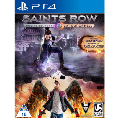 SONY SAINTS ROW IV: RE-ELECTED & GAT OUT OF HELL (PS4)