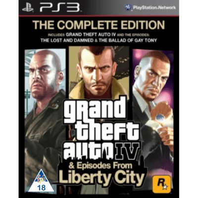 SONY GRAND THEFT AUTO IV: LIBERTY CITY - COMPLETE EDITION (PS3)