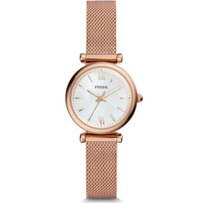 FOSSIL LADIES CARLIE MINI ANALOGUE WATCH (ES4433)