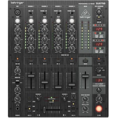 BEHRINGER 5CH DJ LINE MIXER (DJX750)