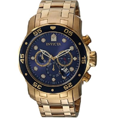 INVICTA GENTS PRO DIVER CHRONOGRAPH ANALOGUE WATCH (0077)