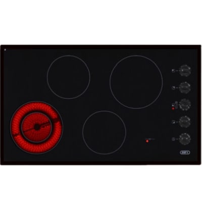 Defy BLACK 90CM 4 ELECTRIC VITROCERAMIC (DHD391)