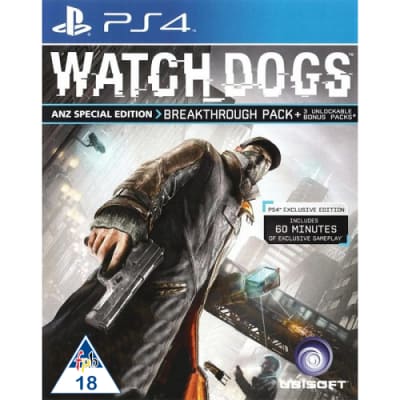 SONY WATCH DOGS: SPECIAL EDITION (PS4)