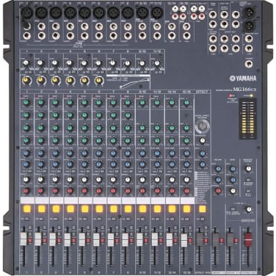Pre-Owned | Yamaha 16ch Dj Line Mixer (Mg166cx) | Shop Now