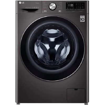 LG BLACK STAINLESS STEEL 8.5KG/5KG WASHER DRYER (F2V9GCP2E)