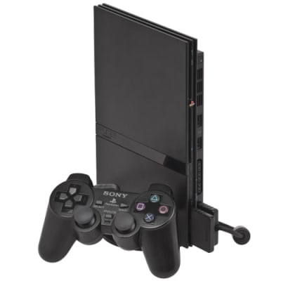 SONY BLACK PLAYSTATION 2 SLIM (8MB)