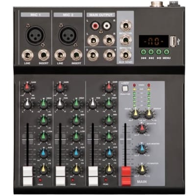 DIXON 4CH MIXING CONSOLE (F4)