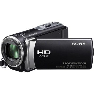 SONY 5.3MP HANDYCAM VIDEO CAMERA (HDR-CX190E)