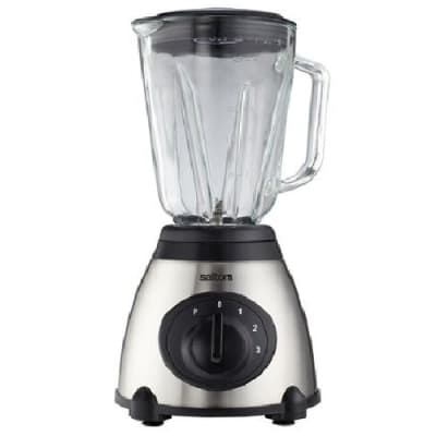 SALTON 1.5L ELITE STAINLESS STEEL GLASS JUG BLENDER (SB900E)