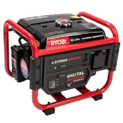 RYOBI 1000W OPEN FRAME INVERTER GENERATOR (RG-1250I)