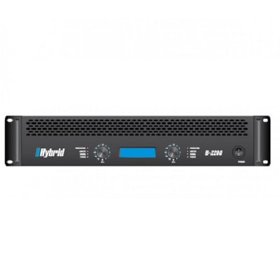 HYBRID 2100W DJ POWER AMP (B-2200)
