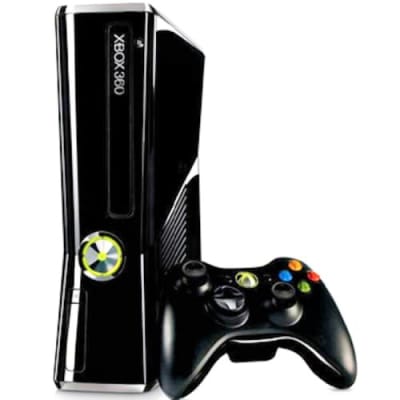 MICROSOFT BLACK XBOX 360S (8GB)