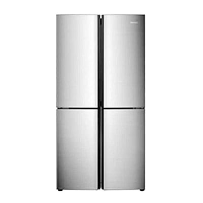 HISENSE 395L SILVER 4 DOOR FRIDGE (RQ-52WC4S)