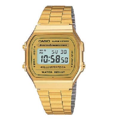 CASIO GENTS DIGITAL WATCH (A168)