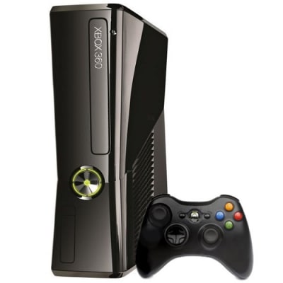 MICROSOFT BLACK XBOX 360 SLIM (20GB)