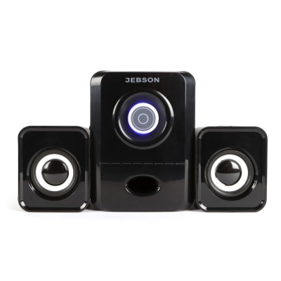 Jebson USB-powered 2.1 Multimedia Speakers with Subwoofer