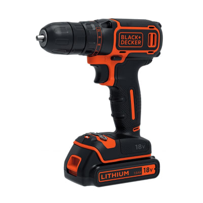 BLACK_&_DECKER 18V CORDLESS DRILL (BDKH18)