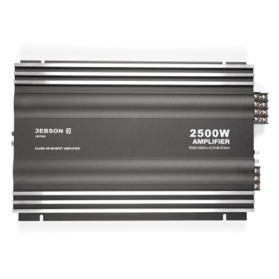 Jebson 2500W 4-Channel Car Amplifier