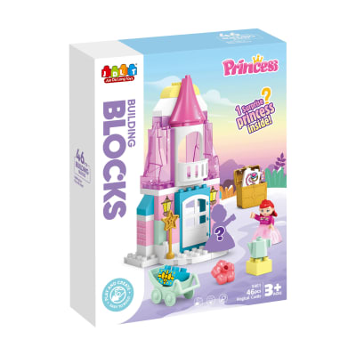 46-Piece Princess Dream Castle Block Set