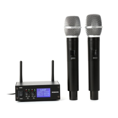 Jebson UHF Wireless Dual Microphone System