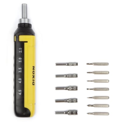 Dixon 13-Piece Ratchet Screwdriver & Bits Set