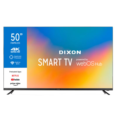 Dixon 50” Frameless 4K UHD Smart TV