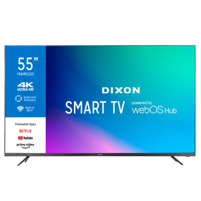 Dixon 55” Frameless 4K UHD Smart TV