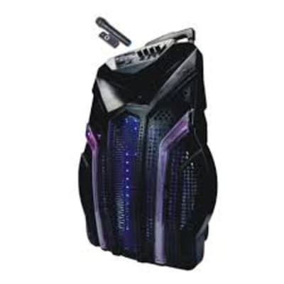 SUPERSONIC PORTABLE KAROAKE SPEAKER TROLLEY SOUNDCRAFT (SX-112E)