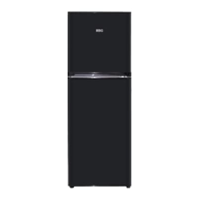 KIC 170L BLACK DOUBLE DOOR FRIDGE FREEZER (KTF 518/2 BL)