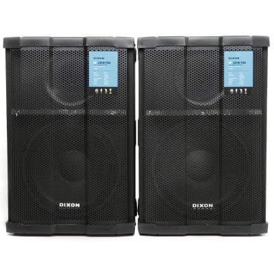 Dixon 12-inch DJ/PA Speakers (PAIR)