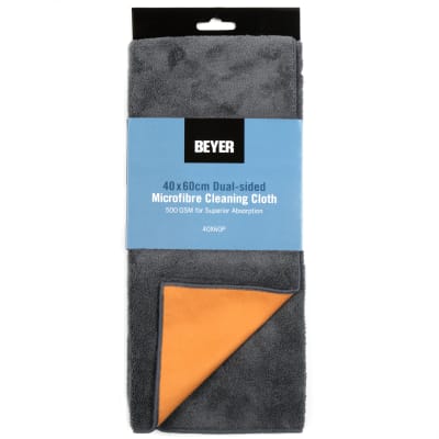 40 x 60cm Dual-sided Microfibre Cleaning Cloth