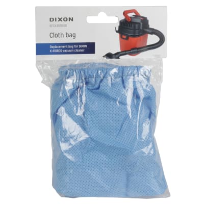 Dixon Cloth Filter Bag for Vacuum Cleaner (2-Pack)