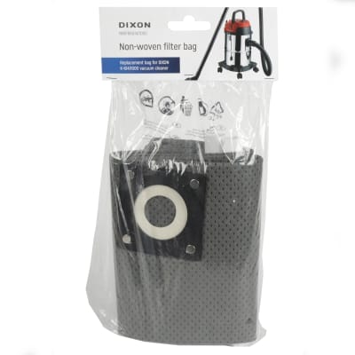 Dixon Non-Woven Filter Bag for Vacuum Cleaner (2-Pack)