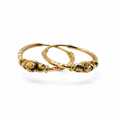 18ct Yellow Gold Earrings