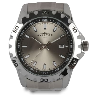 Aviator Two-tone Stainless Steel Watch