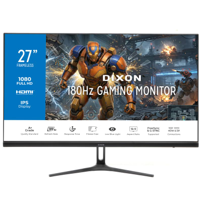 DIXON 27" FHD 180Hz Gaming Monitor