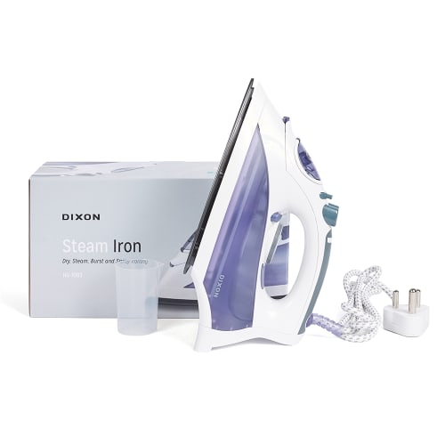 Dixon Steam Iron With NonStick Soleplate Cash Crusaders