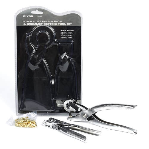 Dixon Leather Punch And Grommet Setting Toolkit Shop Now