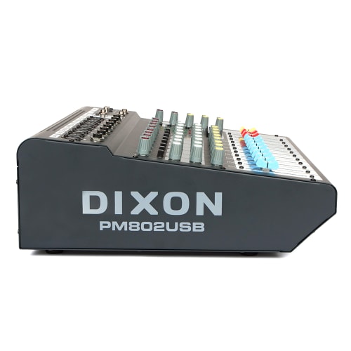 Dixon 8Channel Powered Mixer With Bluetooth Cash Crusaders