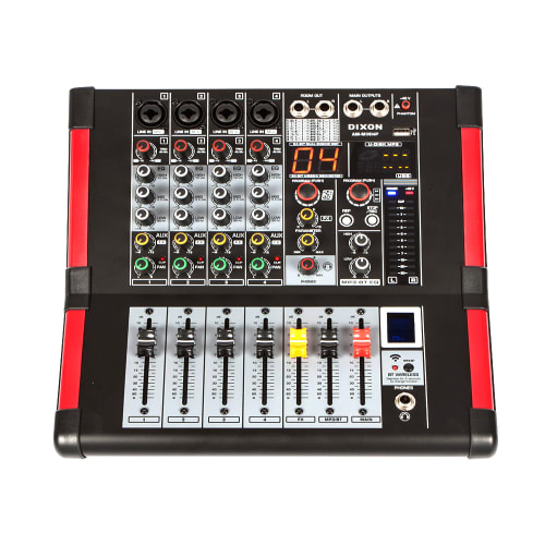Dxnpro 4 Channel Powered Mixer With Bluetooth Cash Crusaders