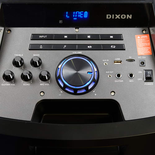 Dixon Dual 12” Portable Party Speaker Cash Crusaders