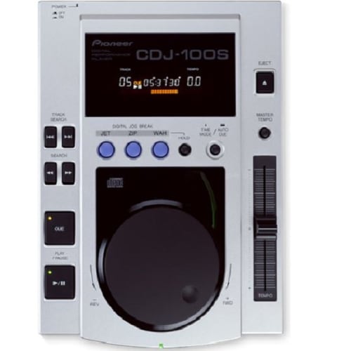 Pre Owned Pioneer Silver Dj Digital Cd Mixer Table Cdj 100s Cash Crusaders